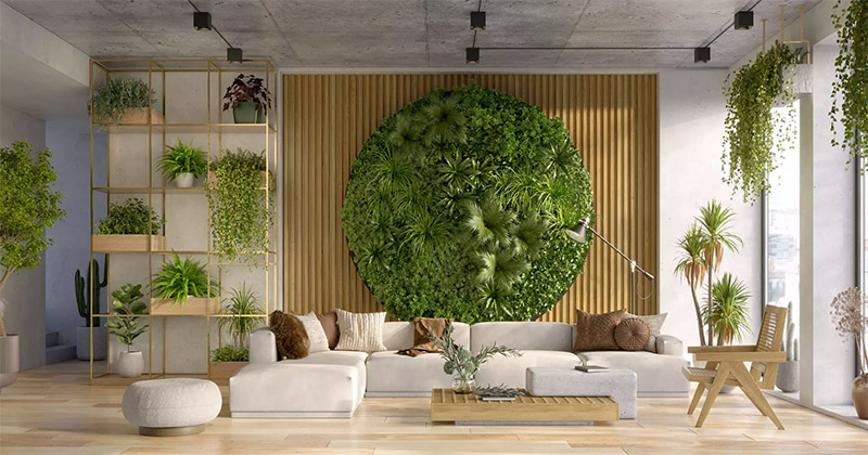 Make use of natural colours