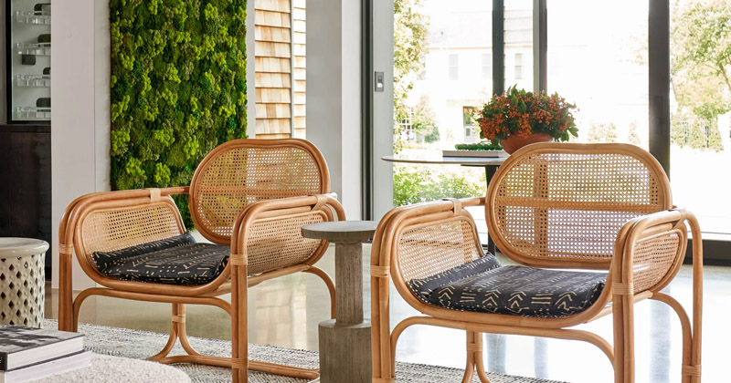 Make use of natural materials - Biophilic Design