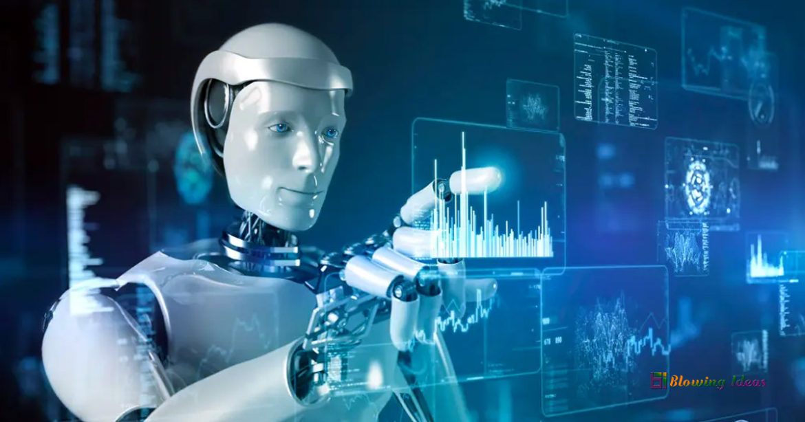 AI is used by robots to recognise the world around them