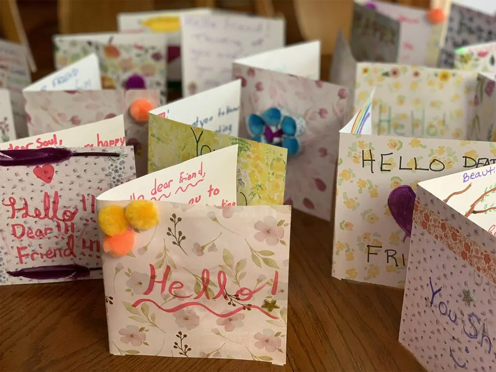 Create cards that promote local shelters