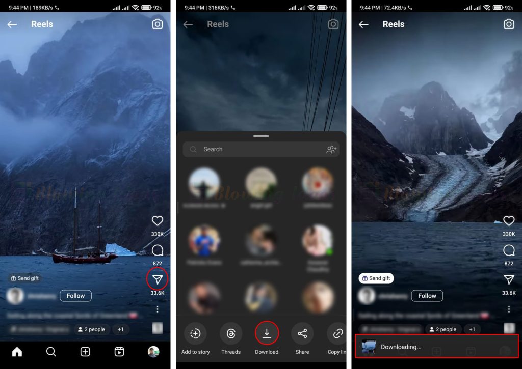 Download Instagram Reels
