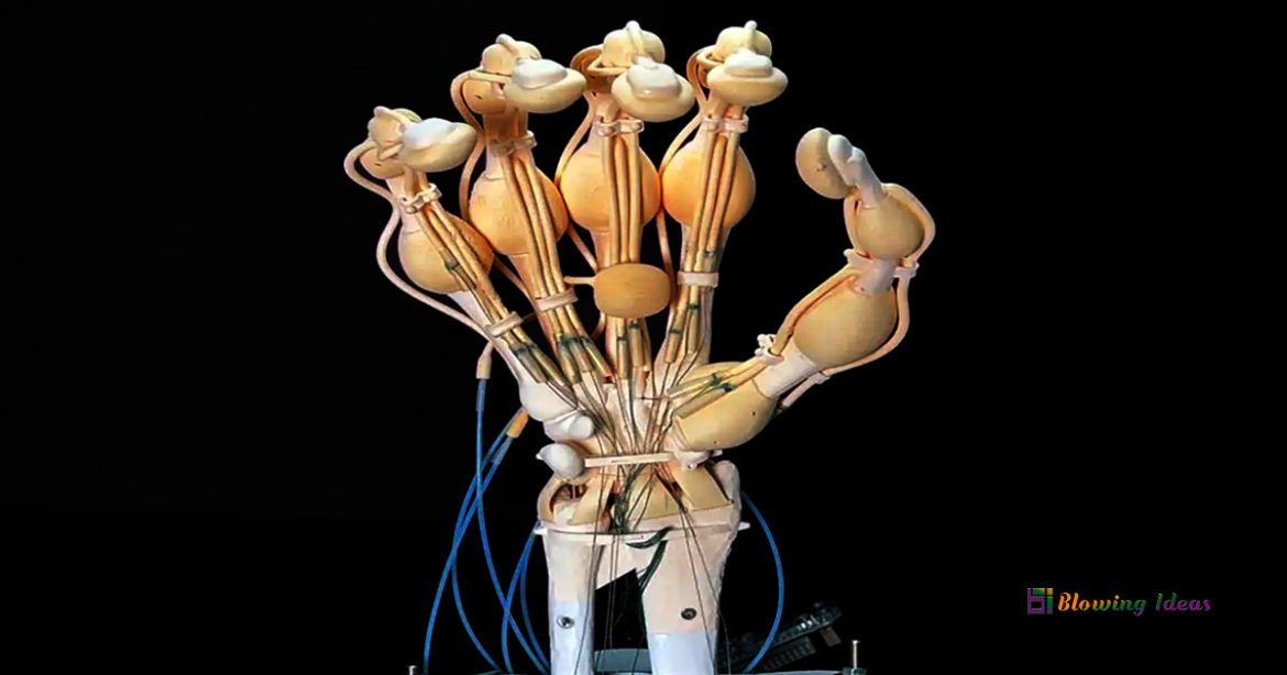 The 3D printer can create intricate robotic organs in a single run