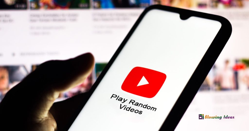 The YouTube app is testing a new button that will play random videos