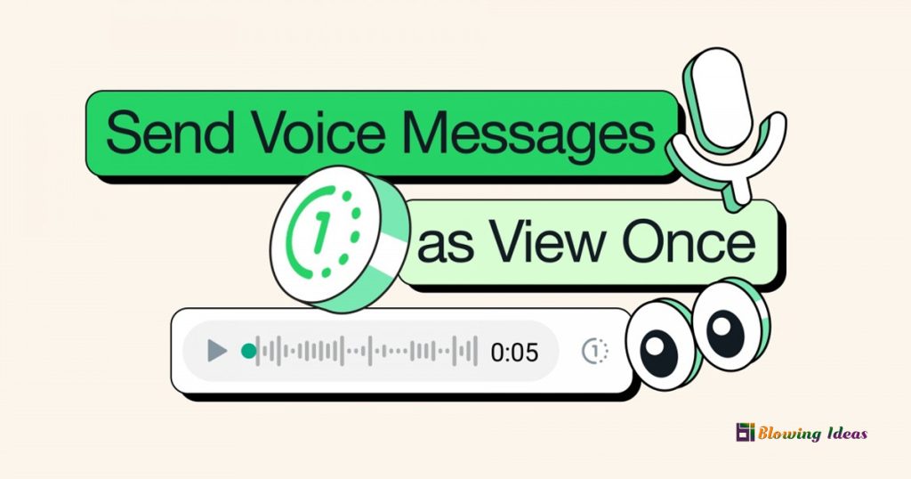 How to send View Once voice messages on WhatsApp