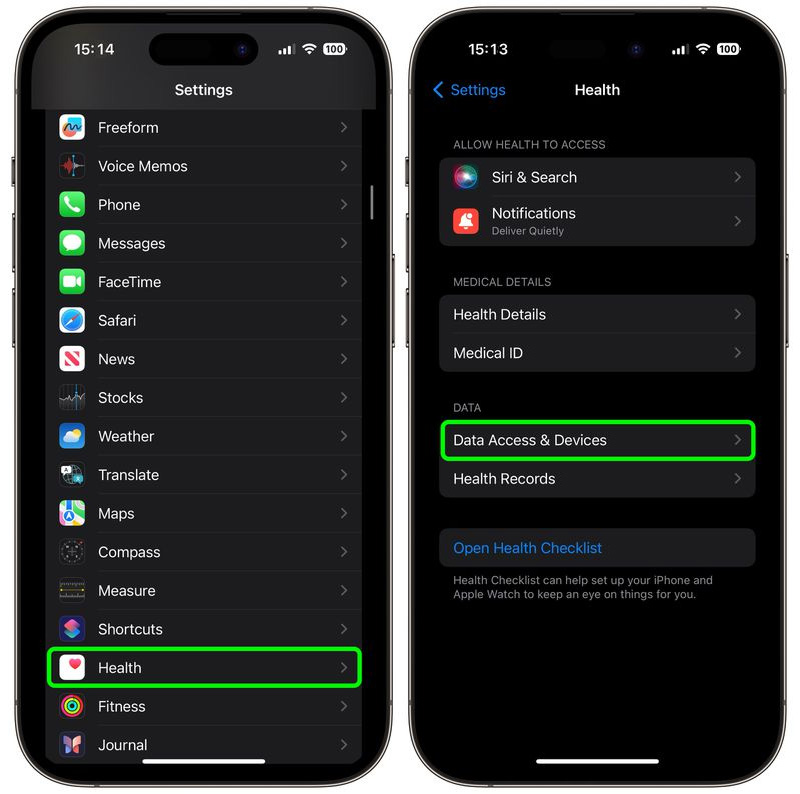 Siri Access to Health Data