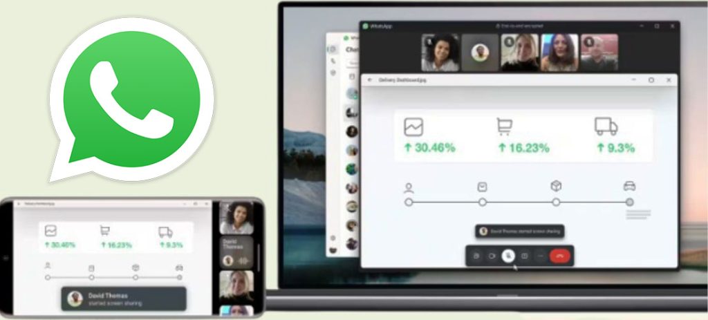 Whatsapp Screen Share Feature
