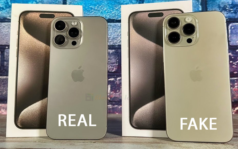 iPhone 15 Pro Max Original vs Fake