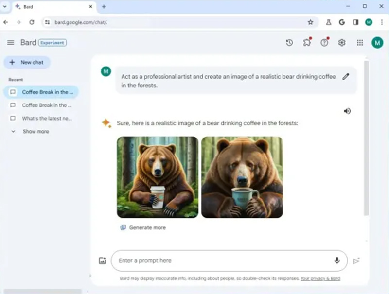 Google Bard Ai Images