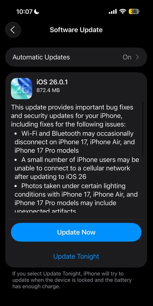 Update Your iPhone 16 Pro Max Software